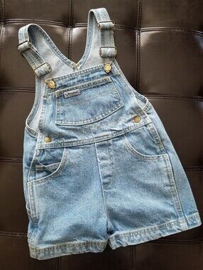 ❗Vintage Infant Guess Jeans Denim Shortalls 3Y❗